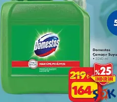 DOMESTOS ÇAMAŞIR SUYU 3240 ML fiyat ve kampanya bilgisi